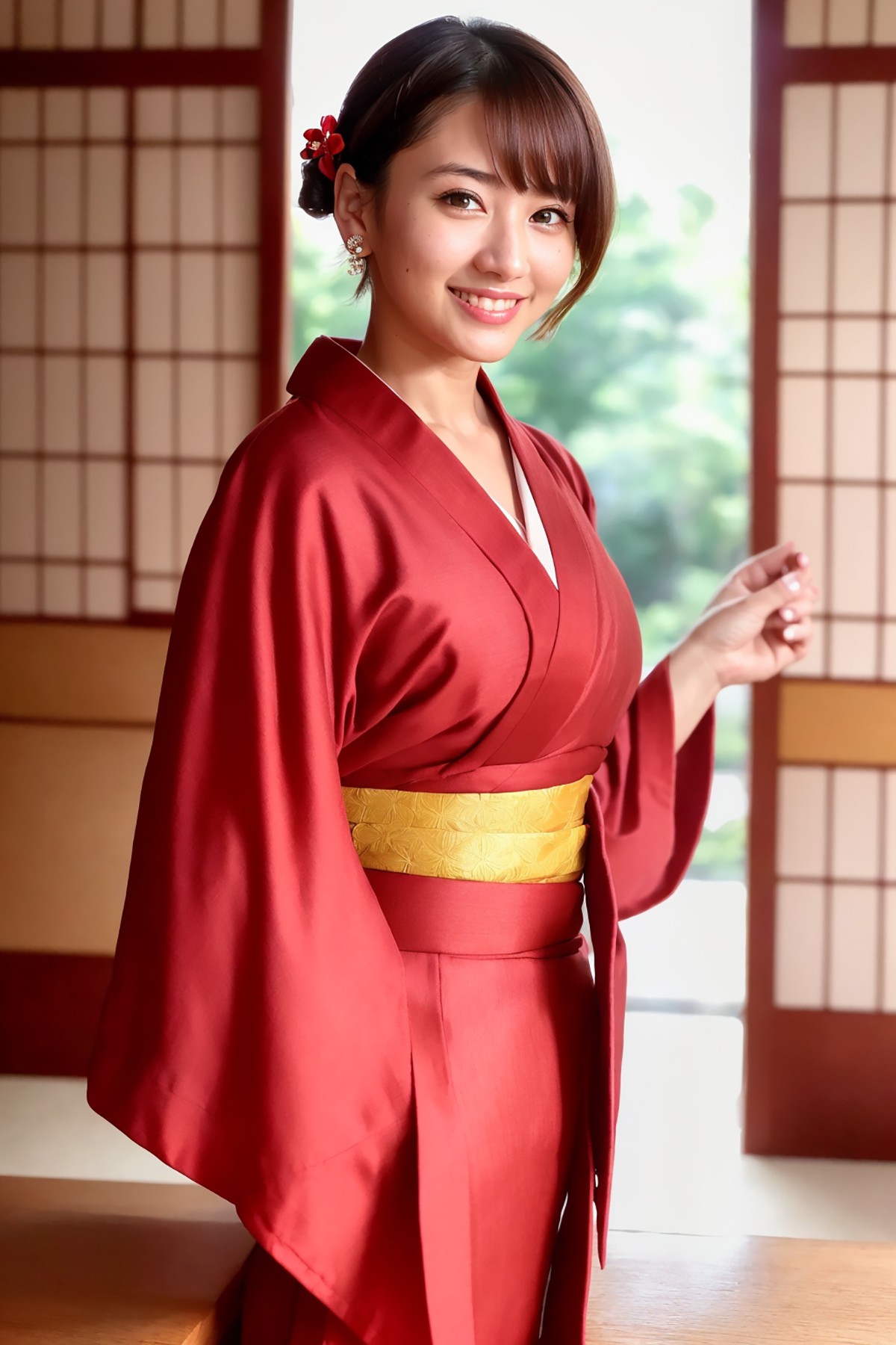 AIModel Vol.126 Silk Pastel Kimono-第1章-图片36