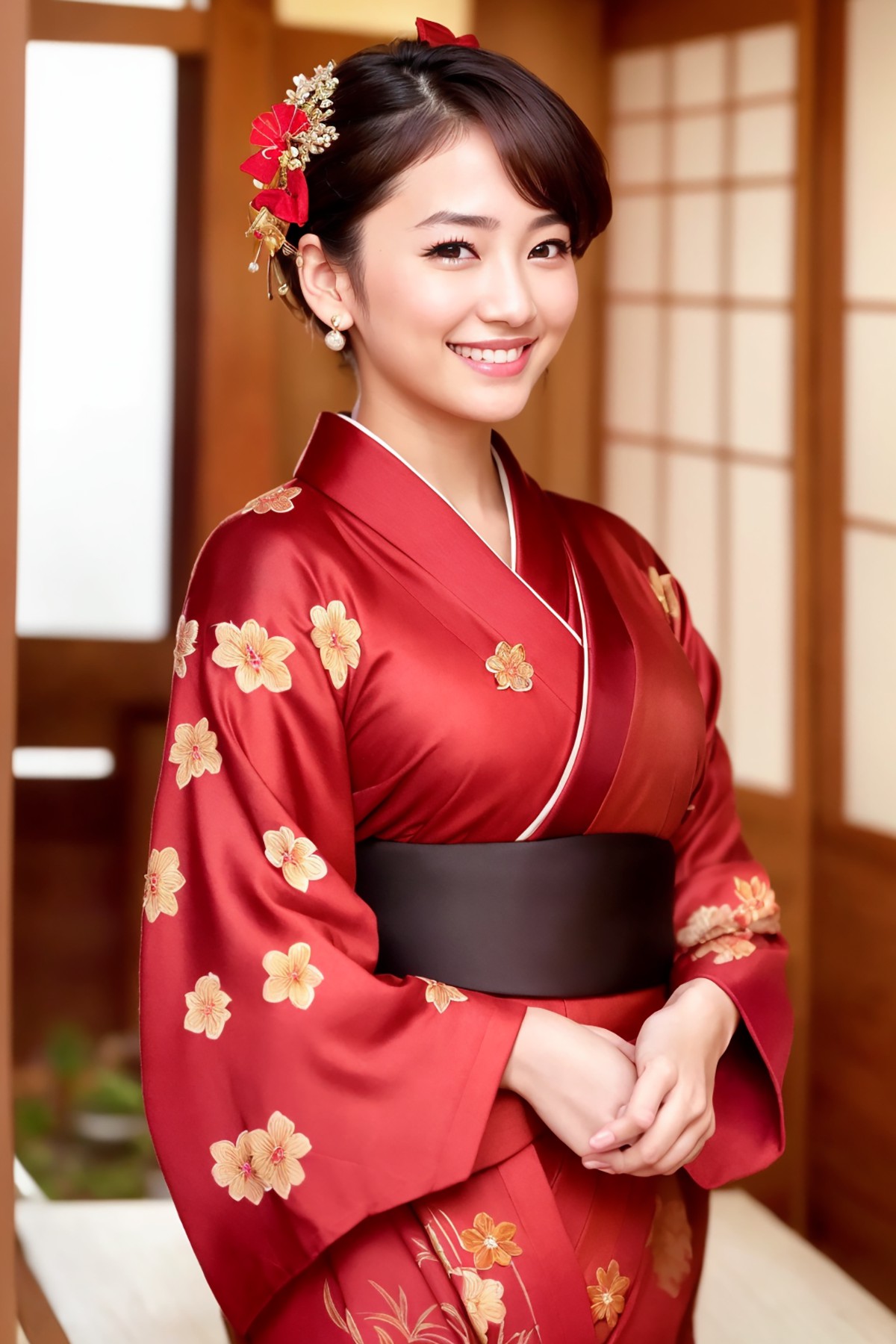 AIModel Vol.126 Silk Pastel Kimono-第1章-图片42