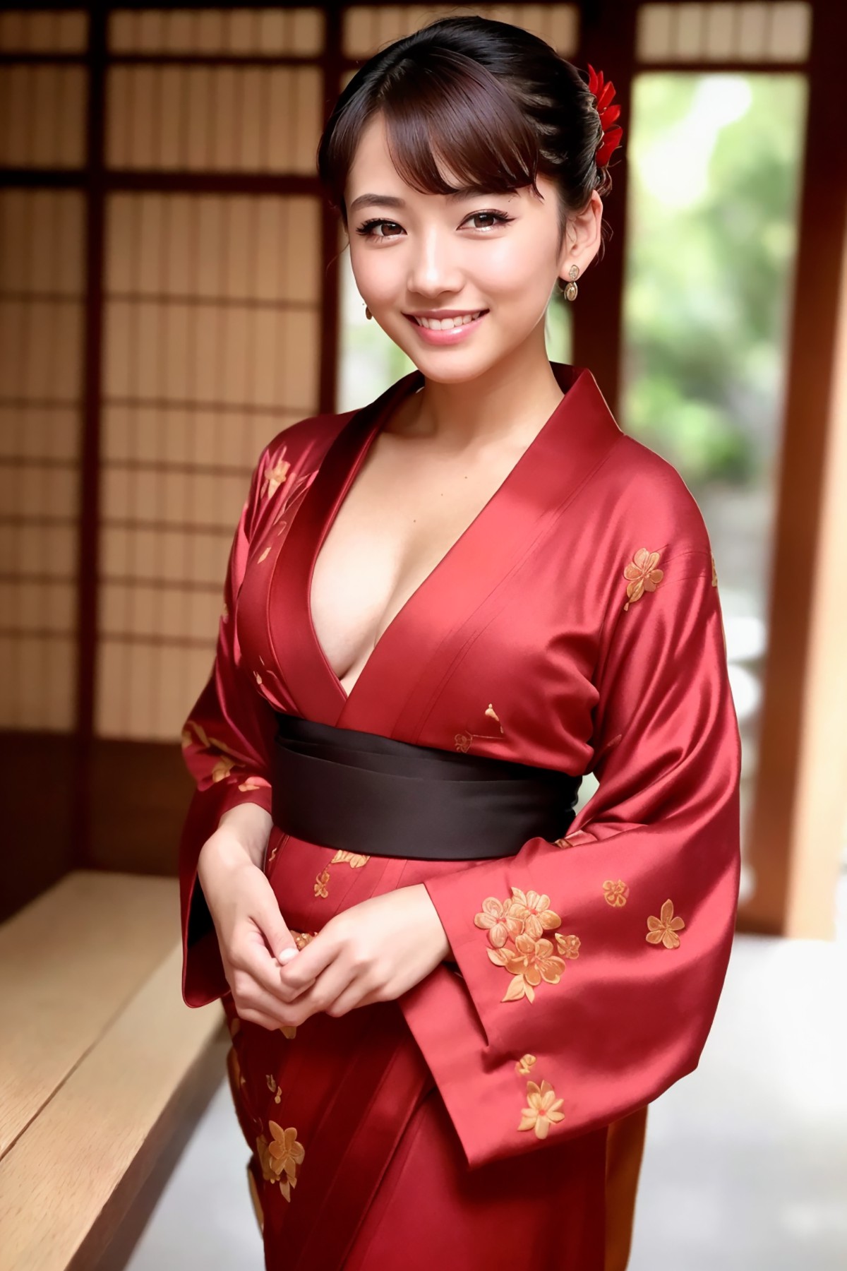 AIModel Vol.126 Silk Pastel Kimono-第1章-图片43