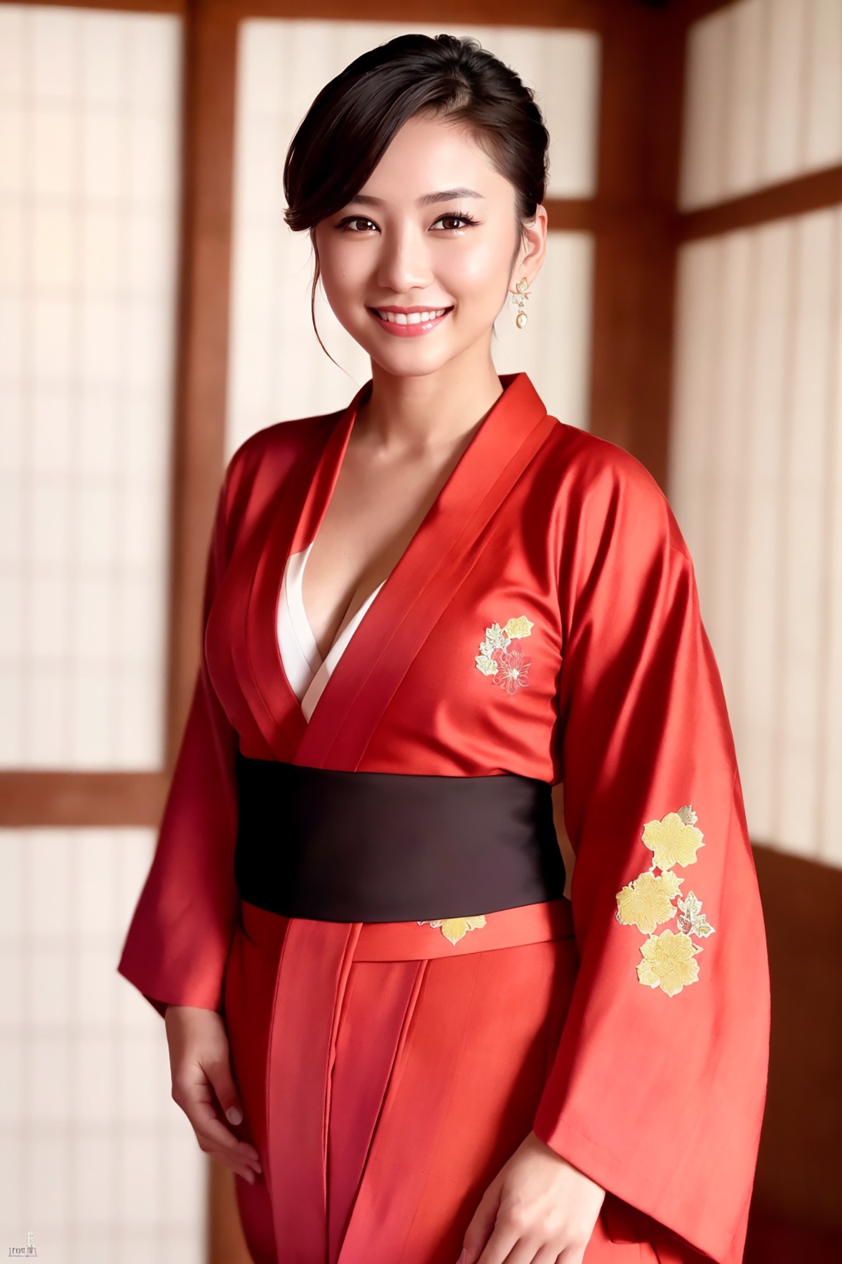 AIModel Vol.126 Silk Pastel Kimono-第1章-图片45