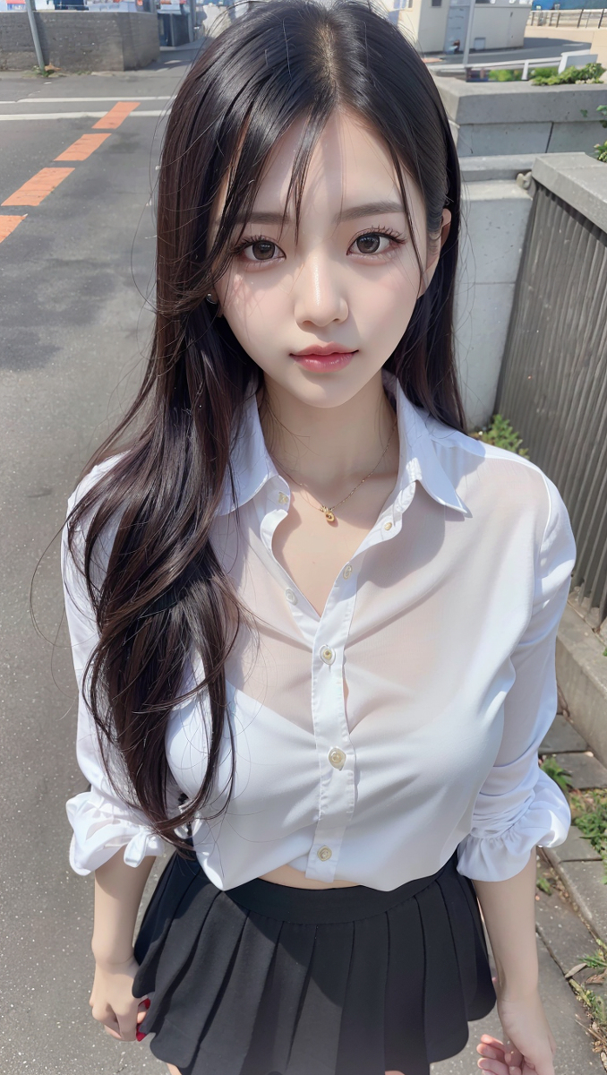 AI生成~AI FOR YOU ▶AFYShirt Black Skirt-第1章-图片6