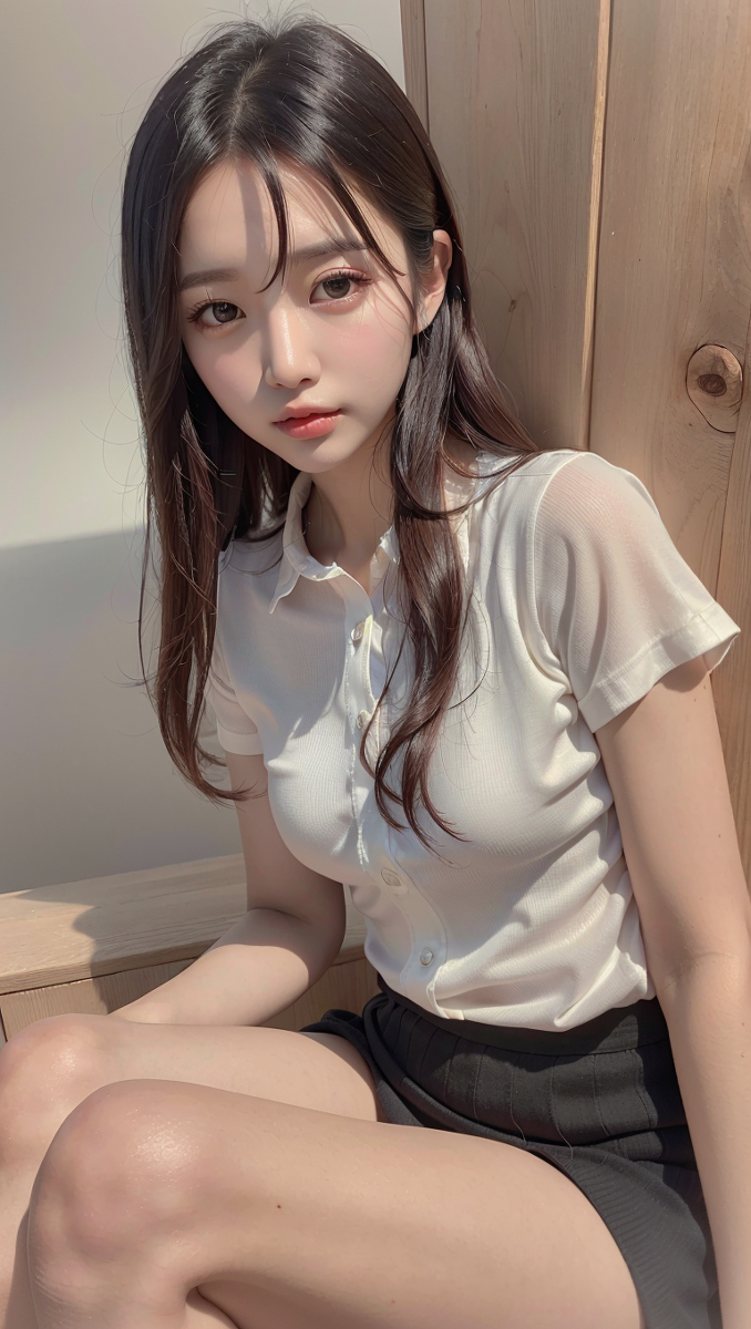 AI生成~AI FOR YOU ▶AFYShirt Black Skirt-第1章-图片7