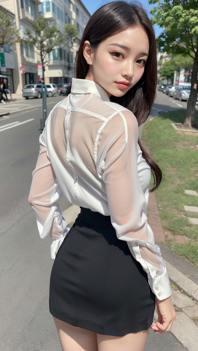 AI生成~AI FOR YOU ▶AFYShirt Black Skirt-第1章-图片13