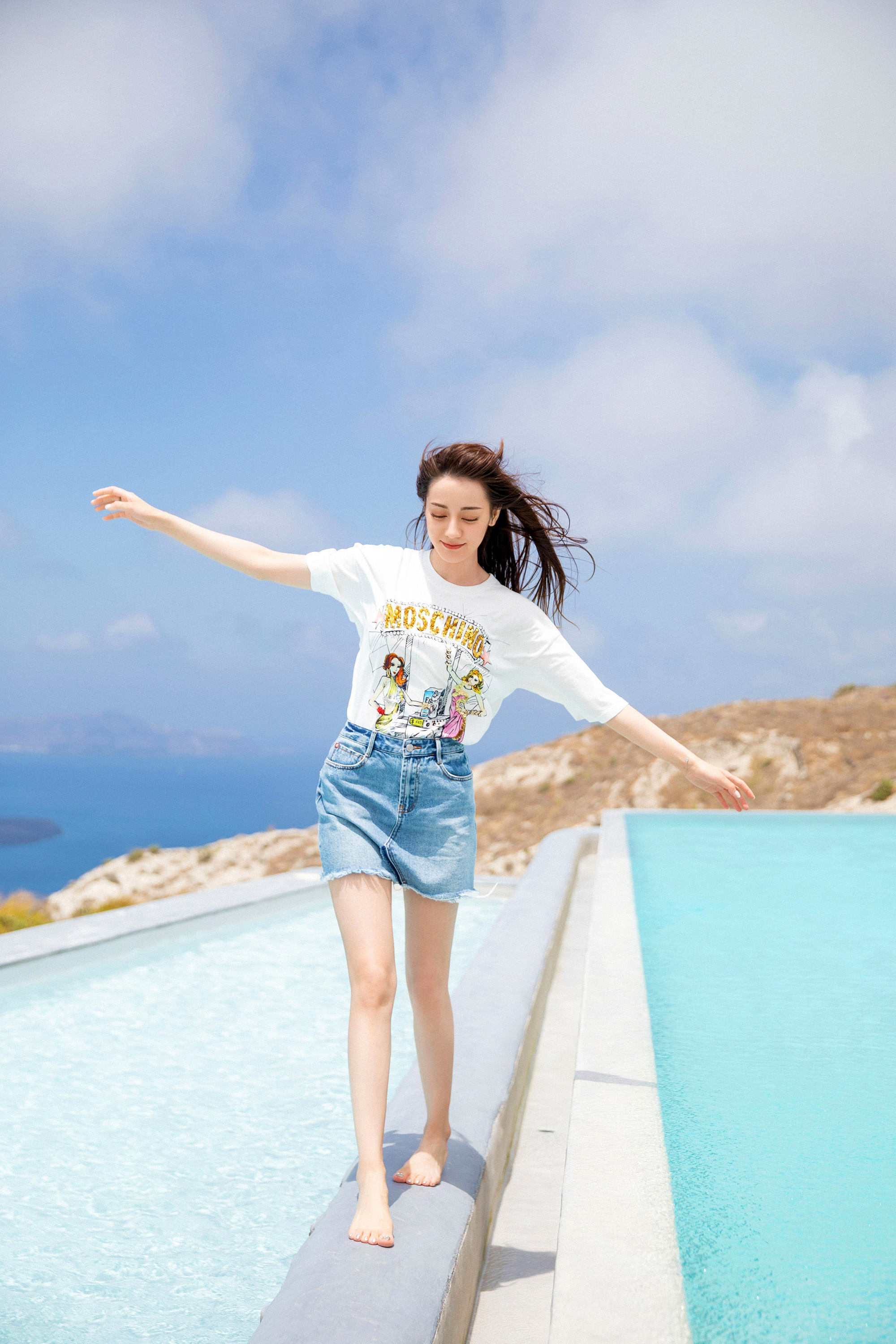 海天共一色—迪麗熱巴[高清套圖]-第1章-图片3