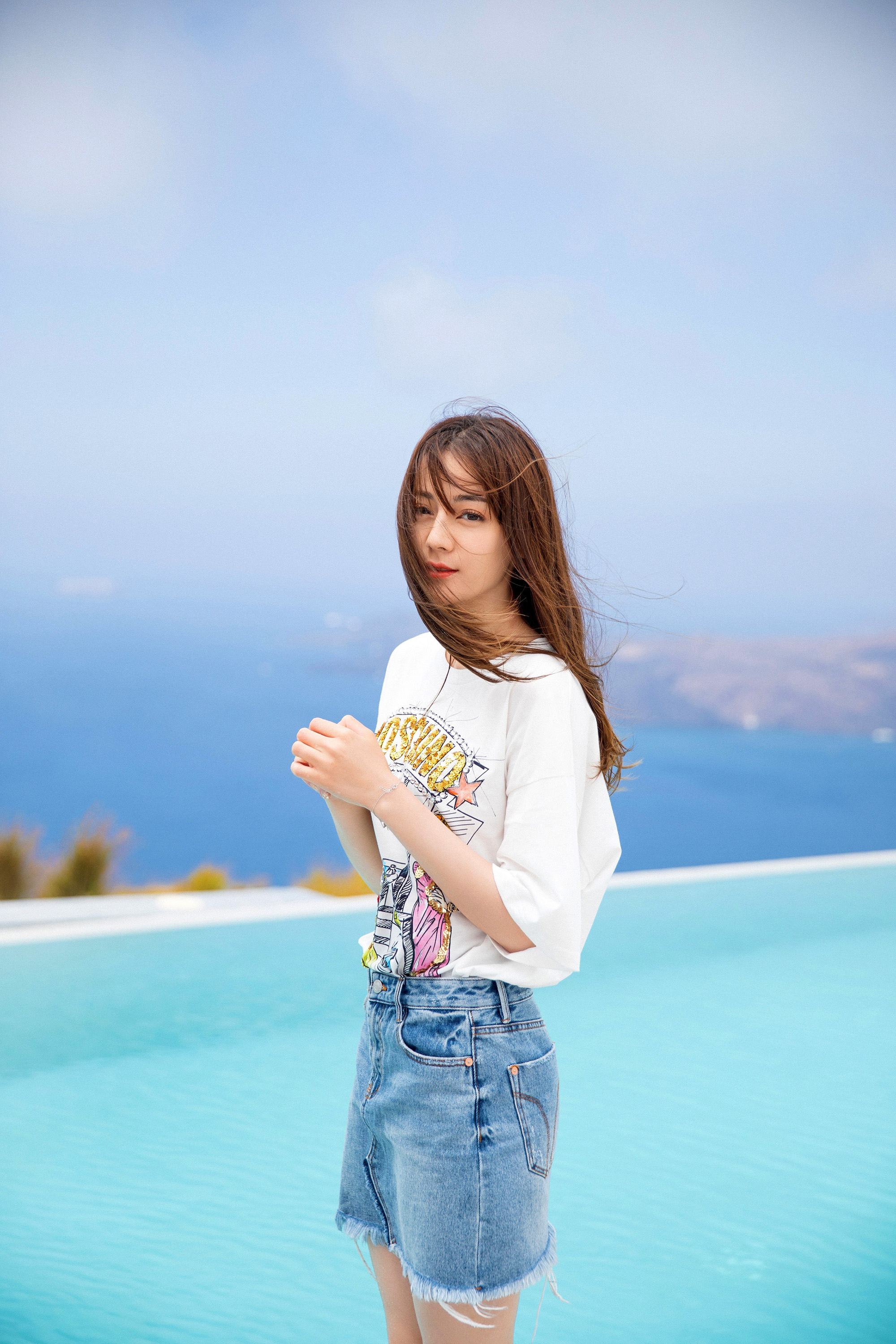 海天共一色—迪麗熱巴[高清套圖]-第1章-图片4