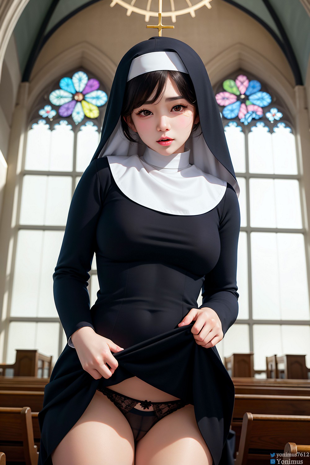 [Yonimus] The Fall of the Nun 2-第1章-图片6