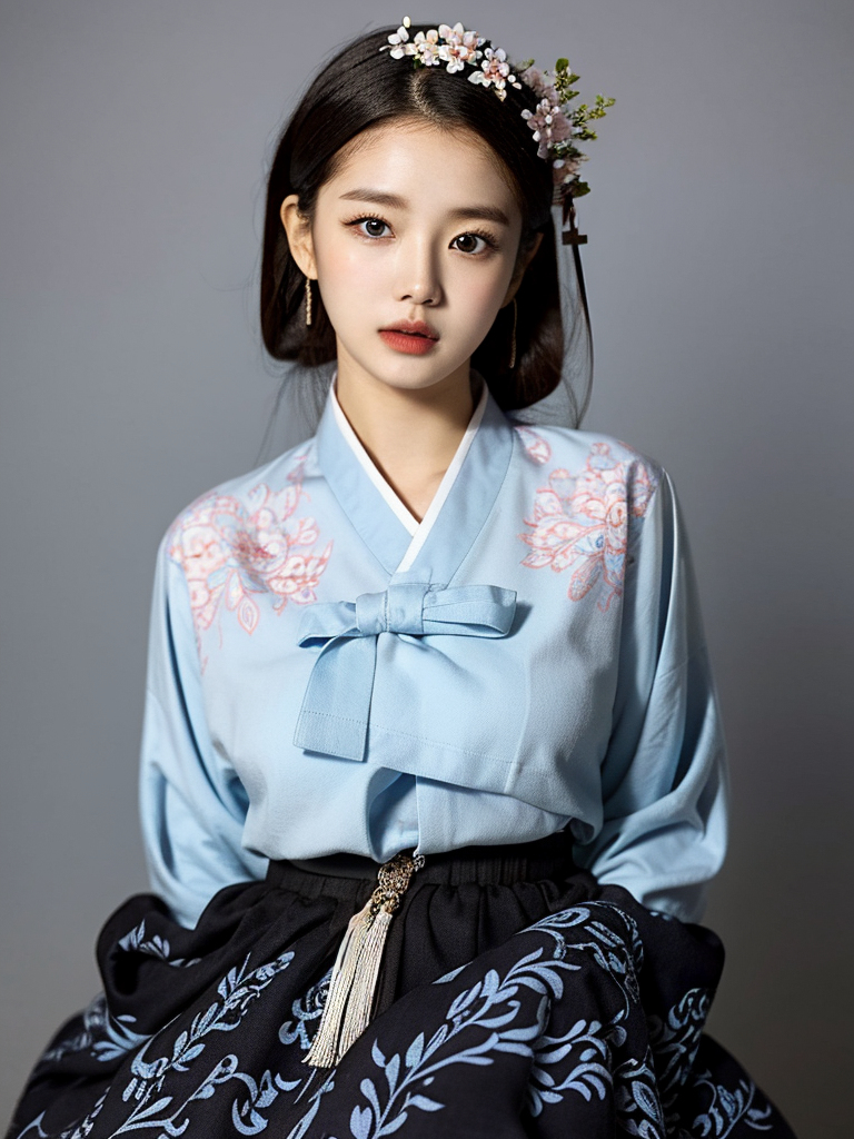 AI生成~xRicaWomen in Hanbok, Korean-第1章-图片3