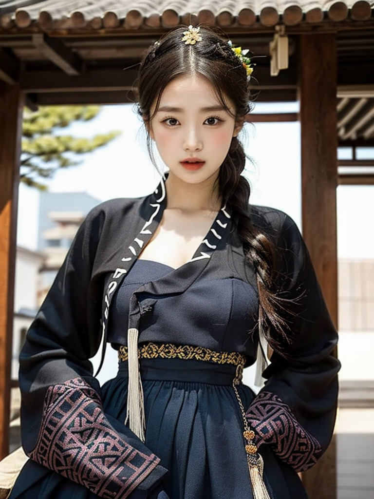 AI生成~xRicaWomen in Hanbok, Korean-第1章-图片5