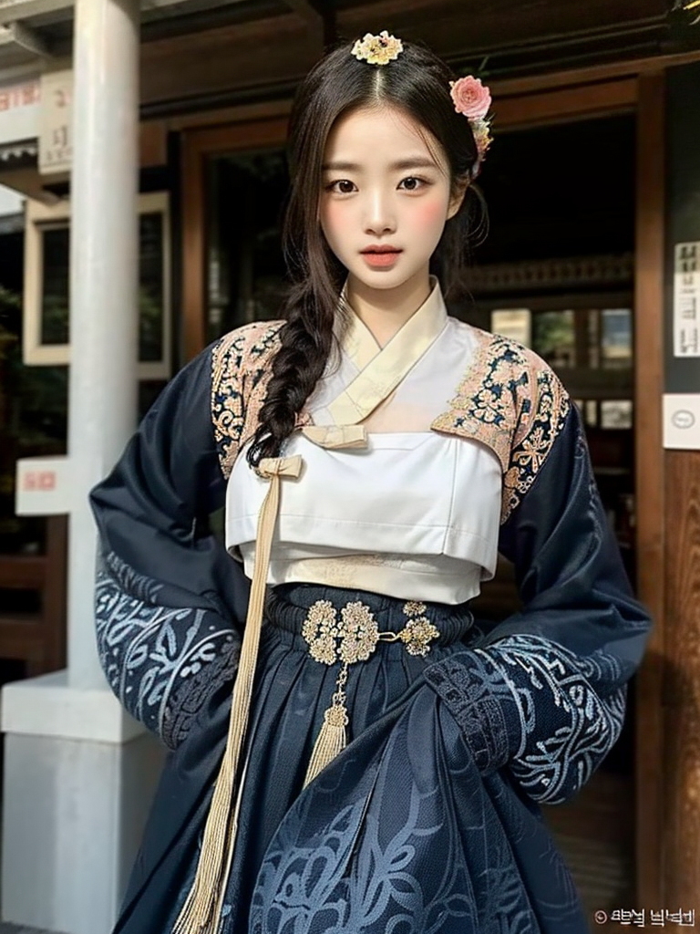 AI生成~xRicaWomen in Hanbok, Korean-第1章-图片9