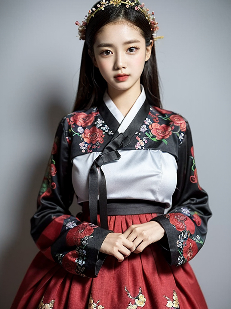 AI生成~xRicaWomen in Hanbok, Korean-第1章-图片11