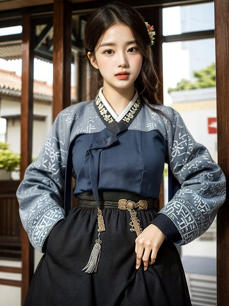 AI生成~xRicaWomen in Hanbok, Korean-第1章-图片14