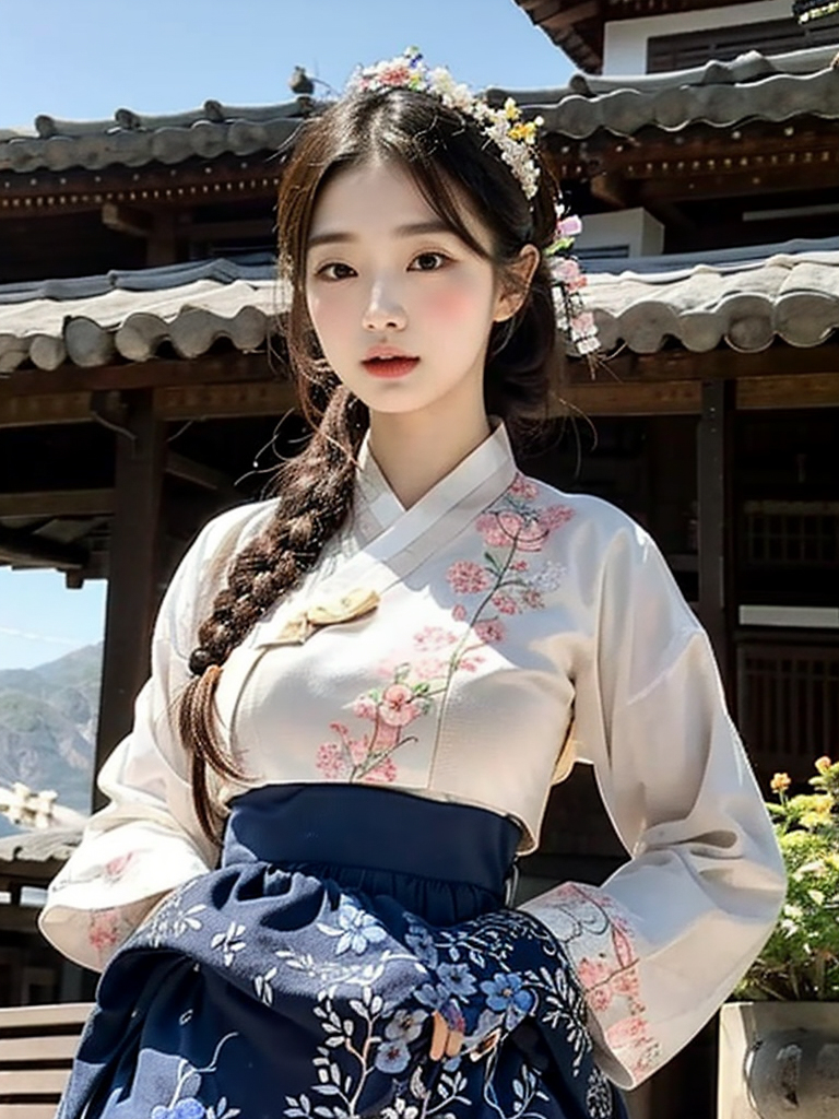 AI生成~xRicaWomen in Hanbok, Korean-第1章-图片17