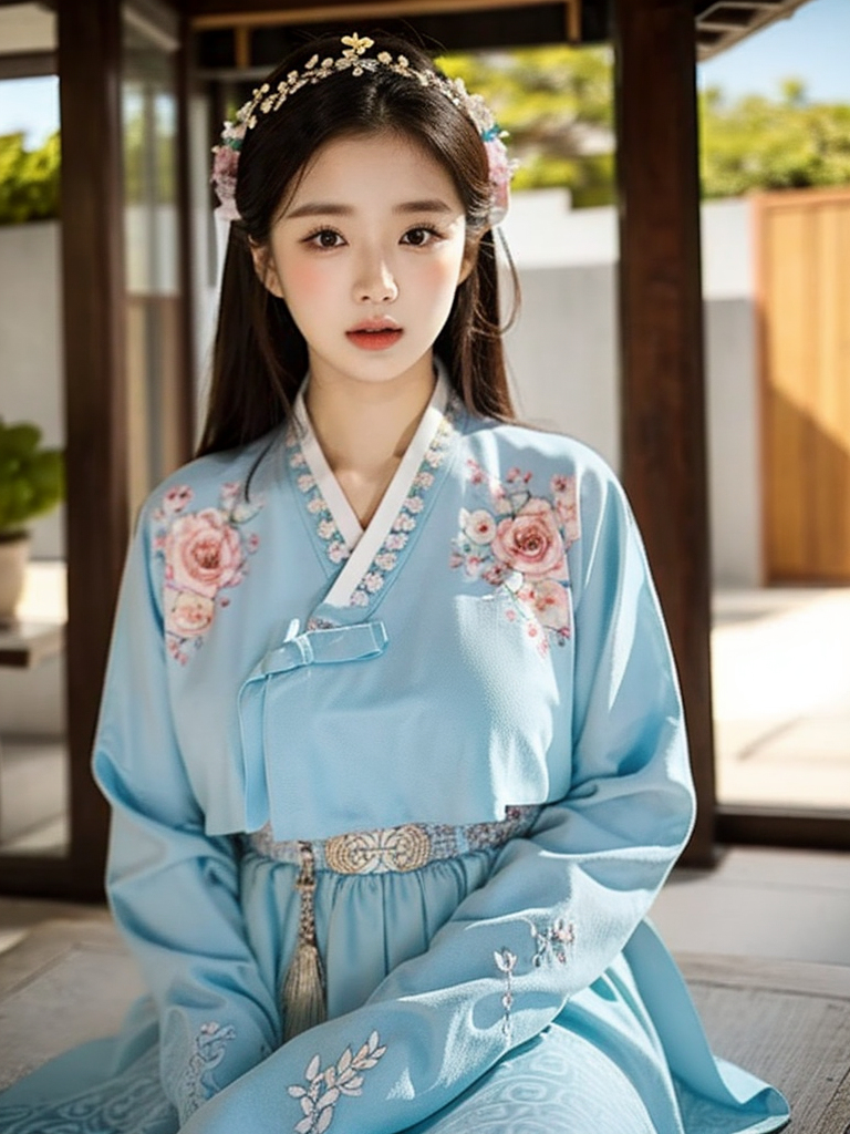 AI生成~xRicaWomen in Hanbok, Korean-第1章-图片18