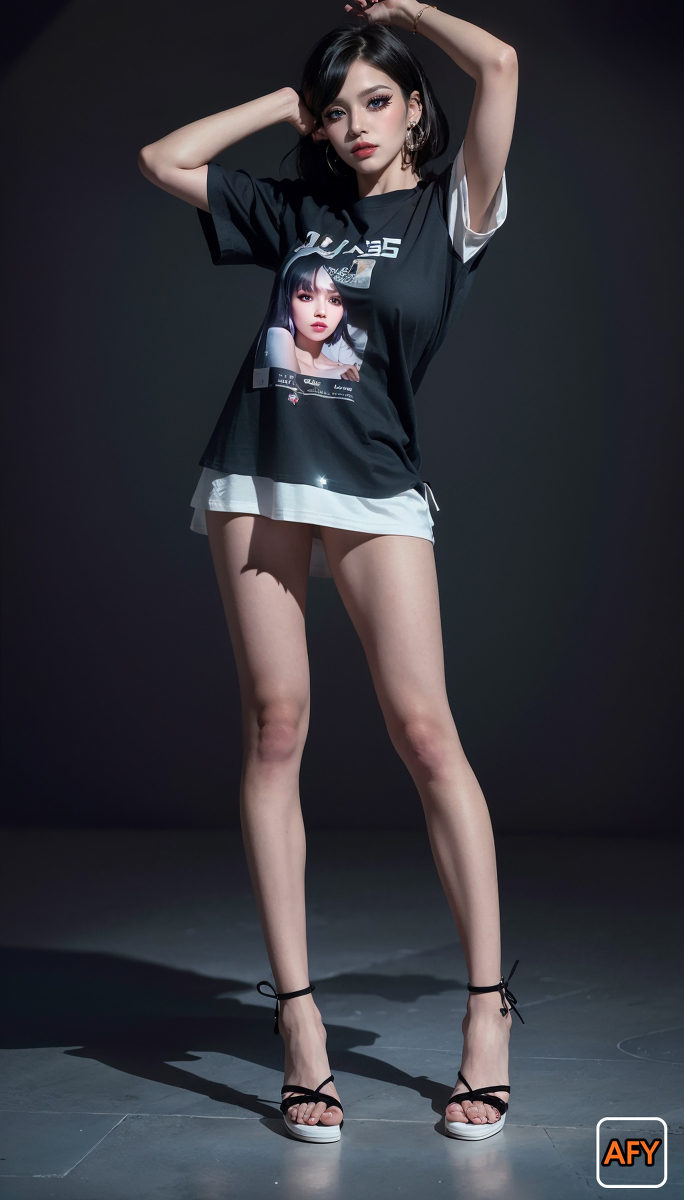 AI生成~AI FOR YOU ▶AFYFashion Show Black and White-第1章-图片1
