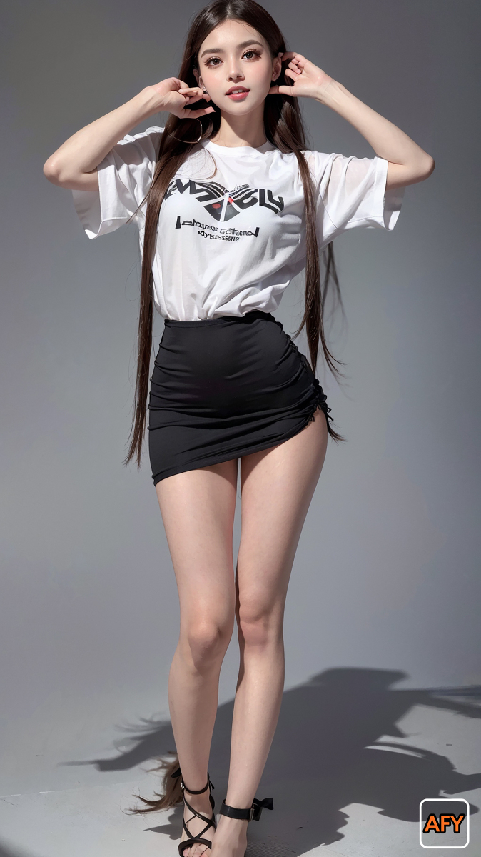 AI生成~AI FOR YOU ▶AFYFashion Show Black and White-第1章-图片12