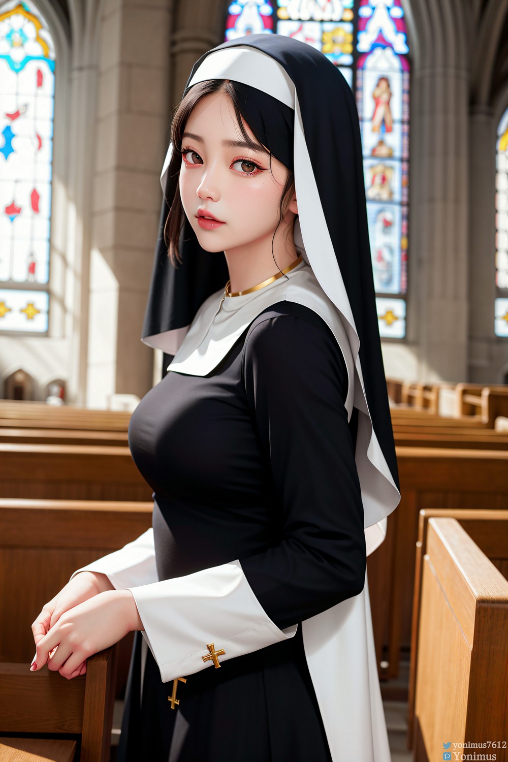 [Yonimus] The Fall of the Nun-第1章-图片3