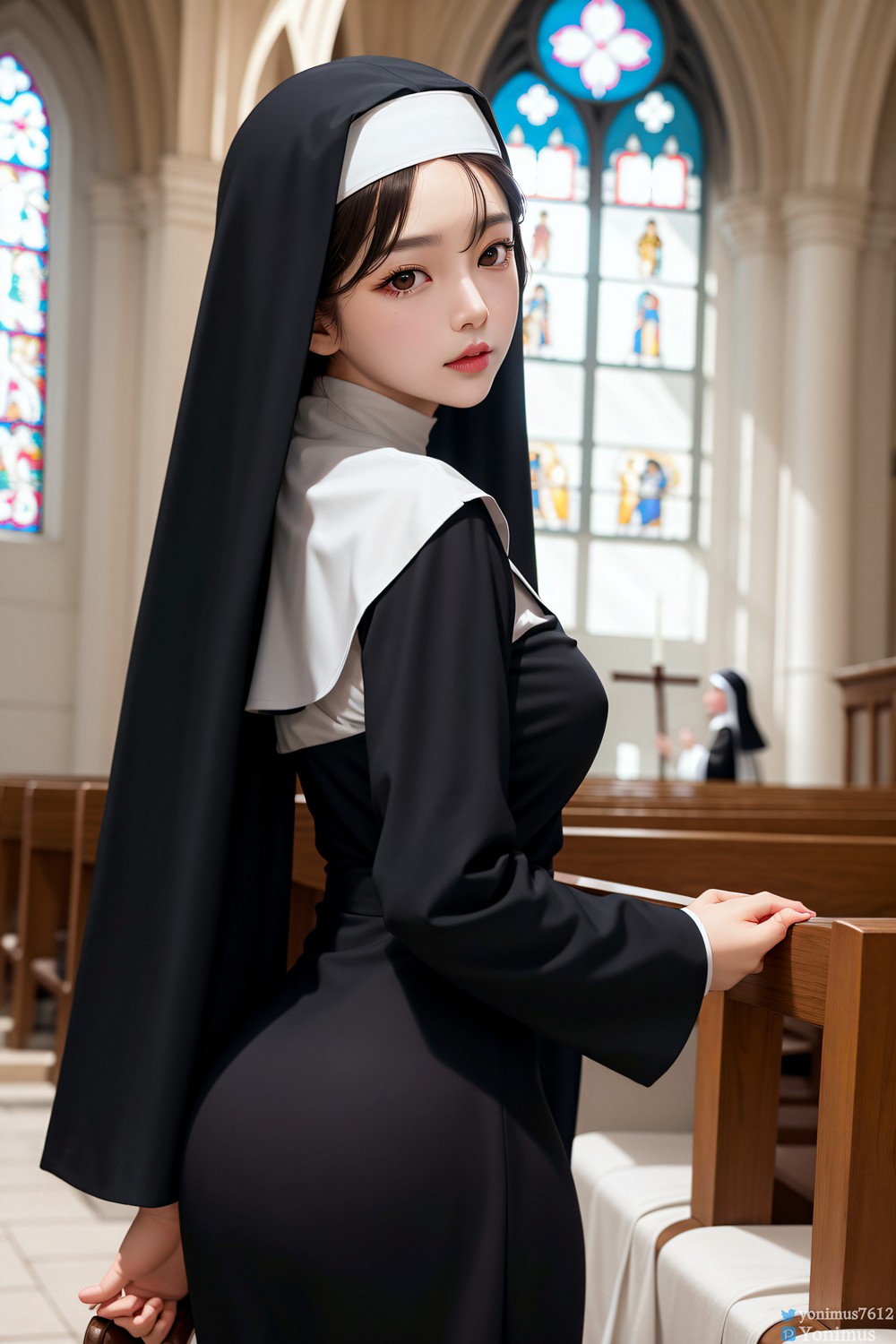 [Yonimus] The Fall of the Nun-第1章-图片2