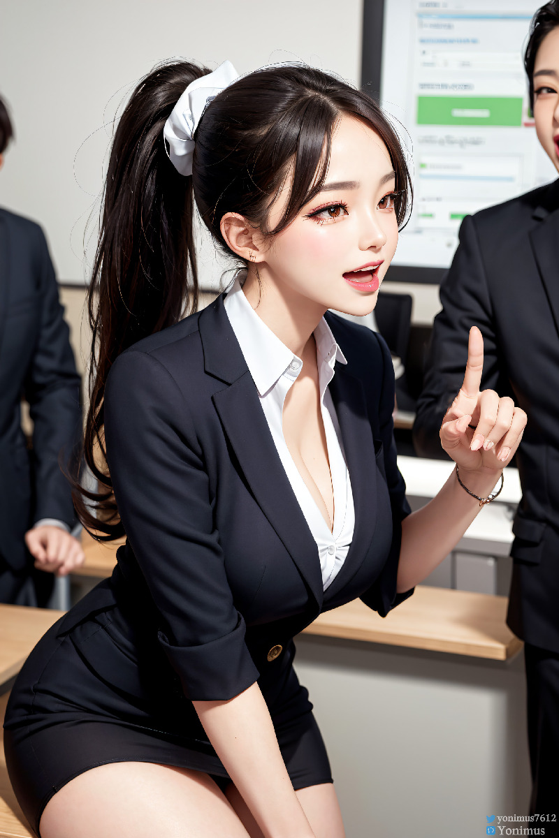 Slutty office lady-第1章-图片5