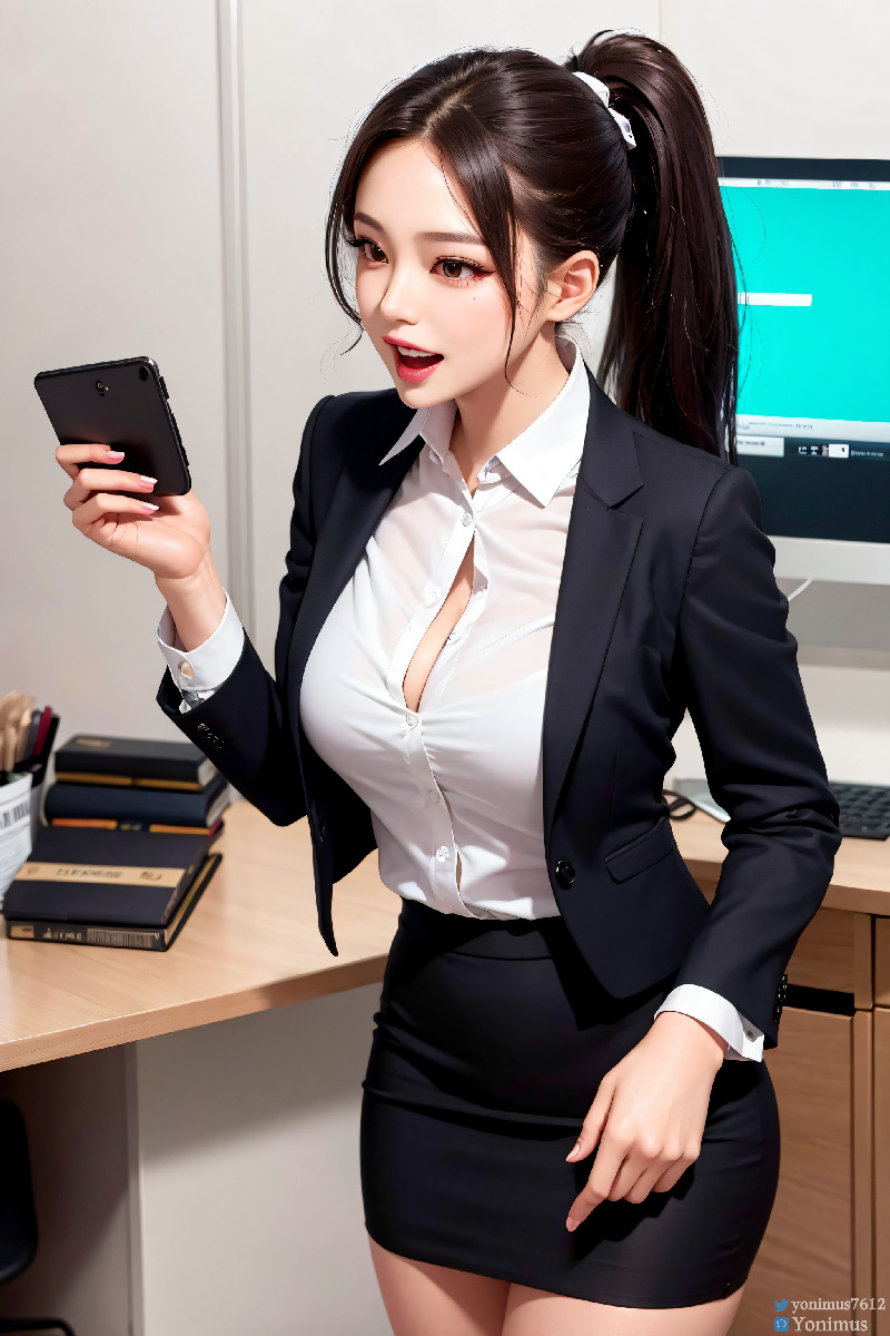 Slutty office lady-第1章-图片4