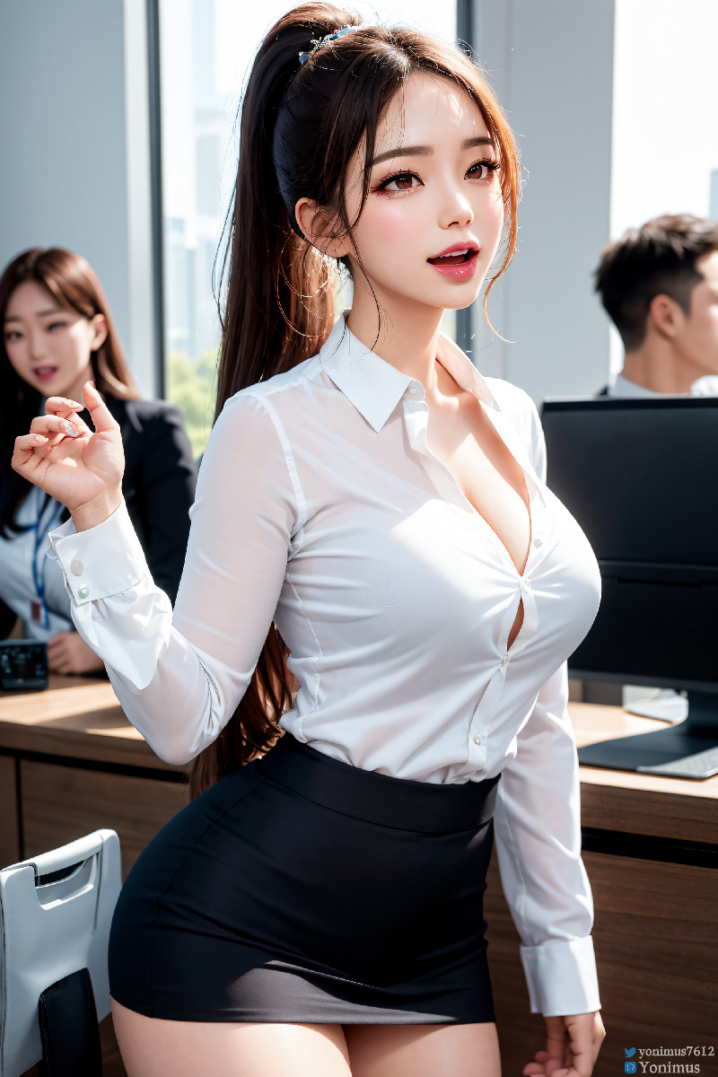 Slutty office lady-第1章-图片8