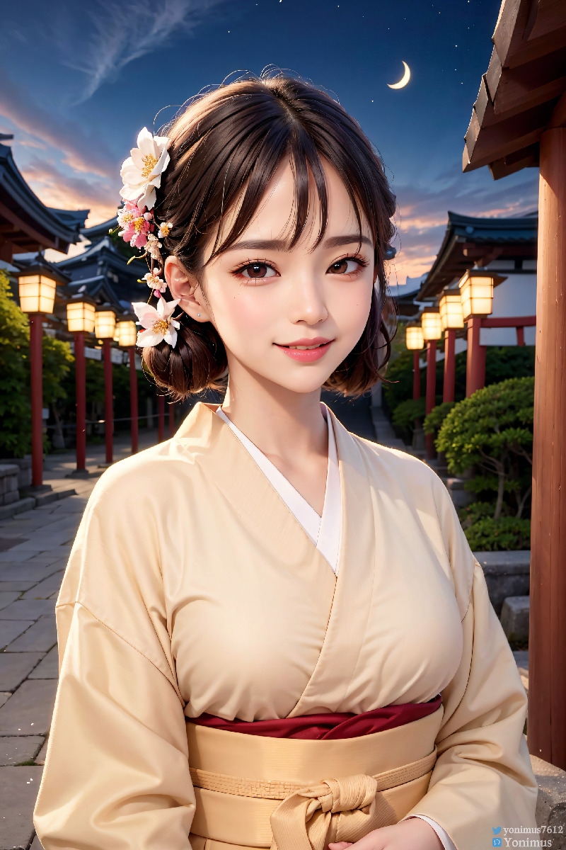The beauty wears Kimono-第1章-图片3