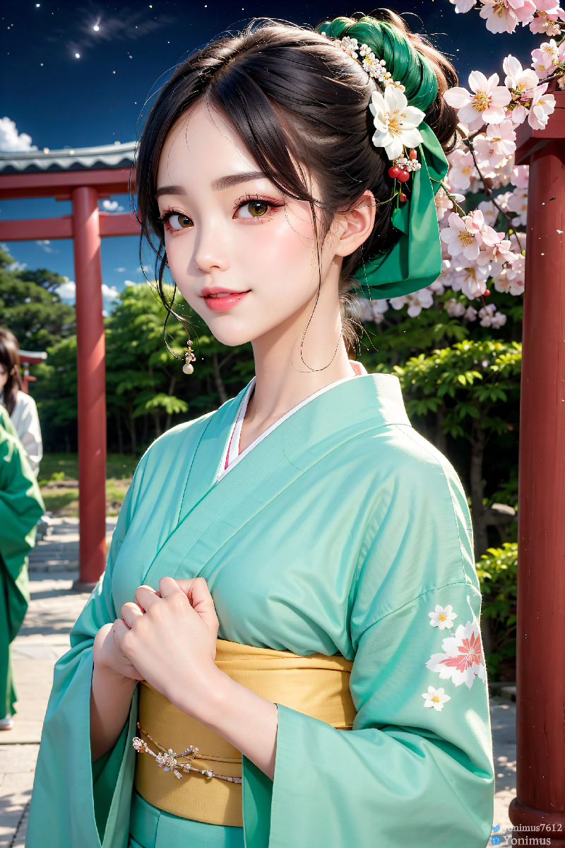 The beauty wears Kimono-第1章-图片6