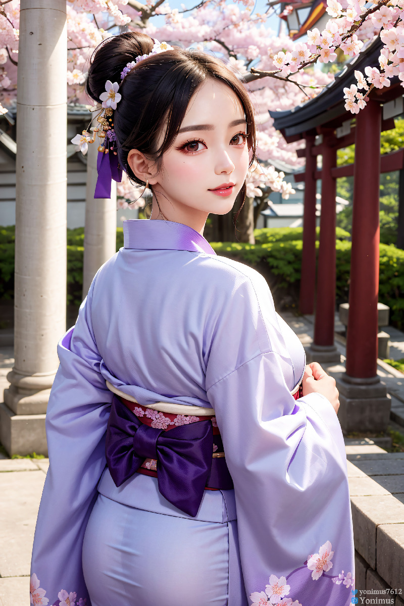 The beauty wears Kimono-第1章-图片10