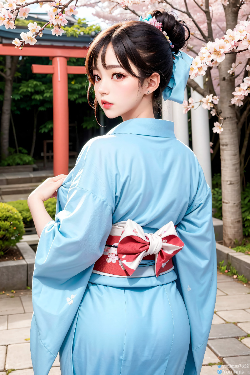 The beauty wears Kimono-第1章-图片15