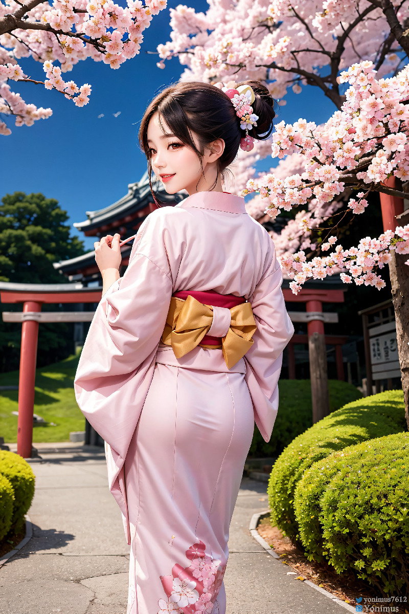 The beauty wears Kimono-第1章-图片17