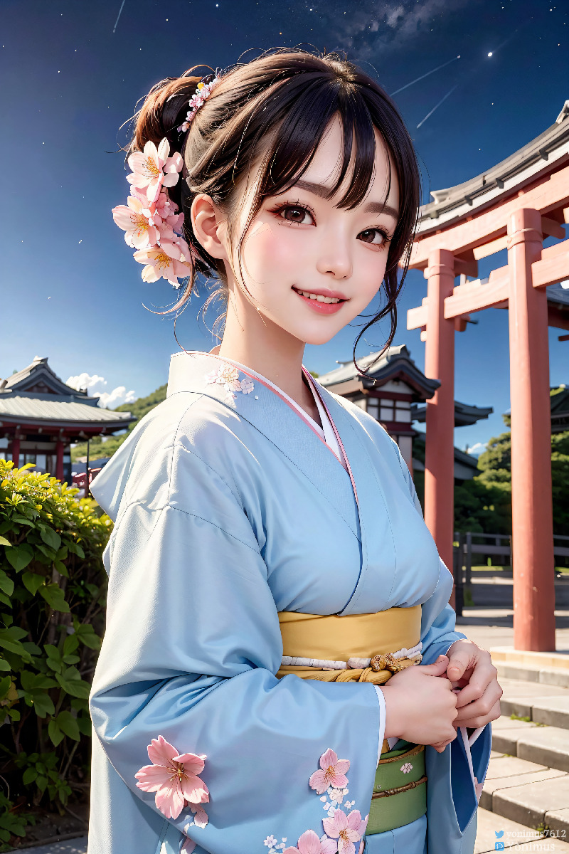 The beauty wears Kimono-第1章-图片19