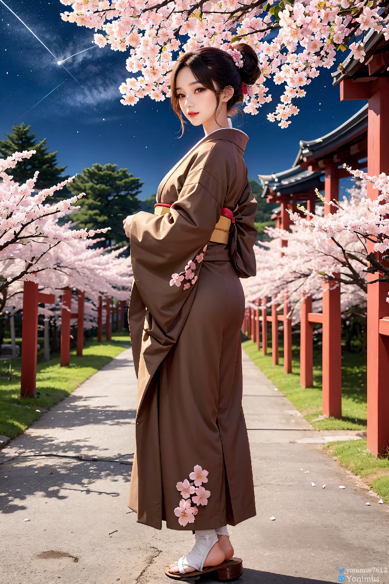 The beauty wears Kimono-第1章-图片22