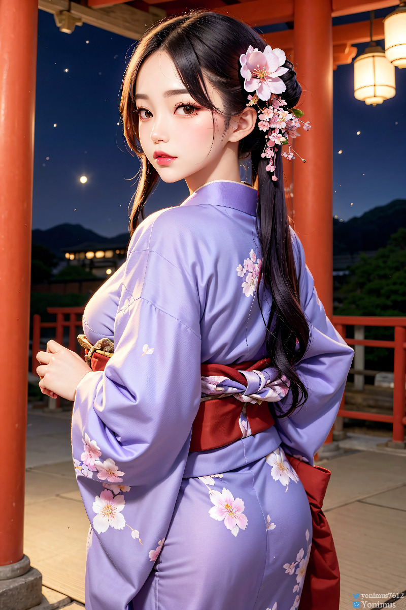 The beauty wears Kimono-第1章-图片25