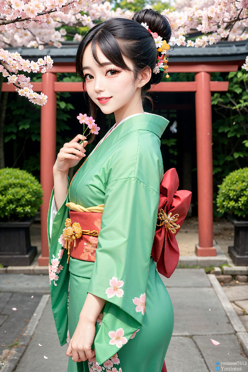 The beauty wears Kimono-第1章-图片28