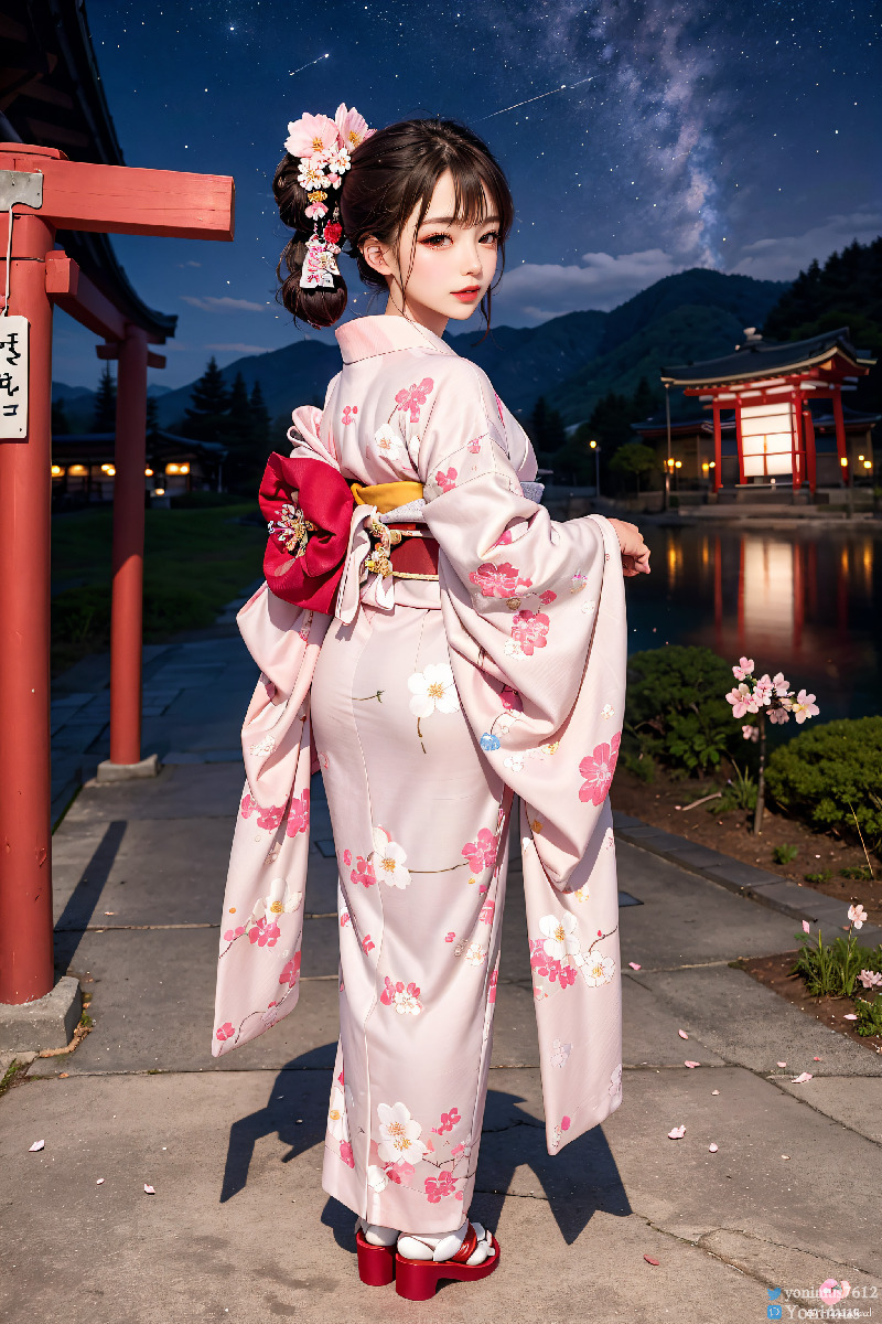 The beauty wears Kimono-第1章-图片32