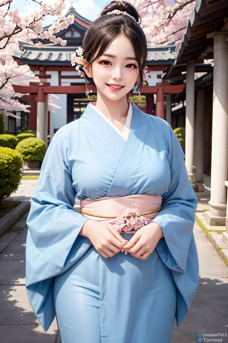 The beauty wears Kimono-第1章-图片33