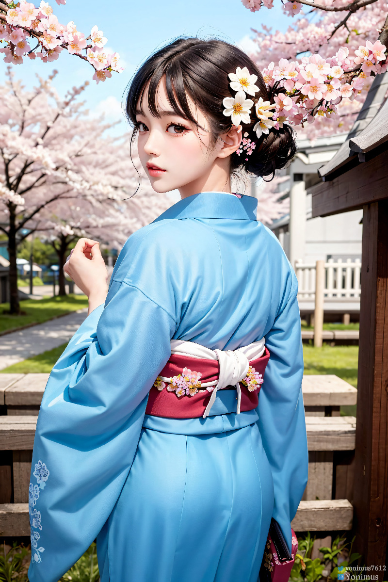 The beauty wears Kimono-第1章-图片34