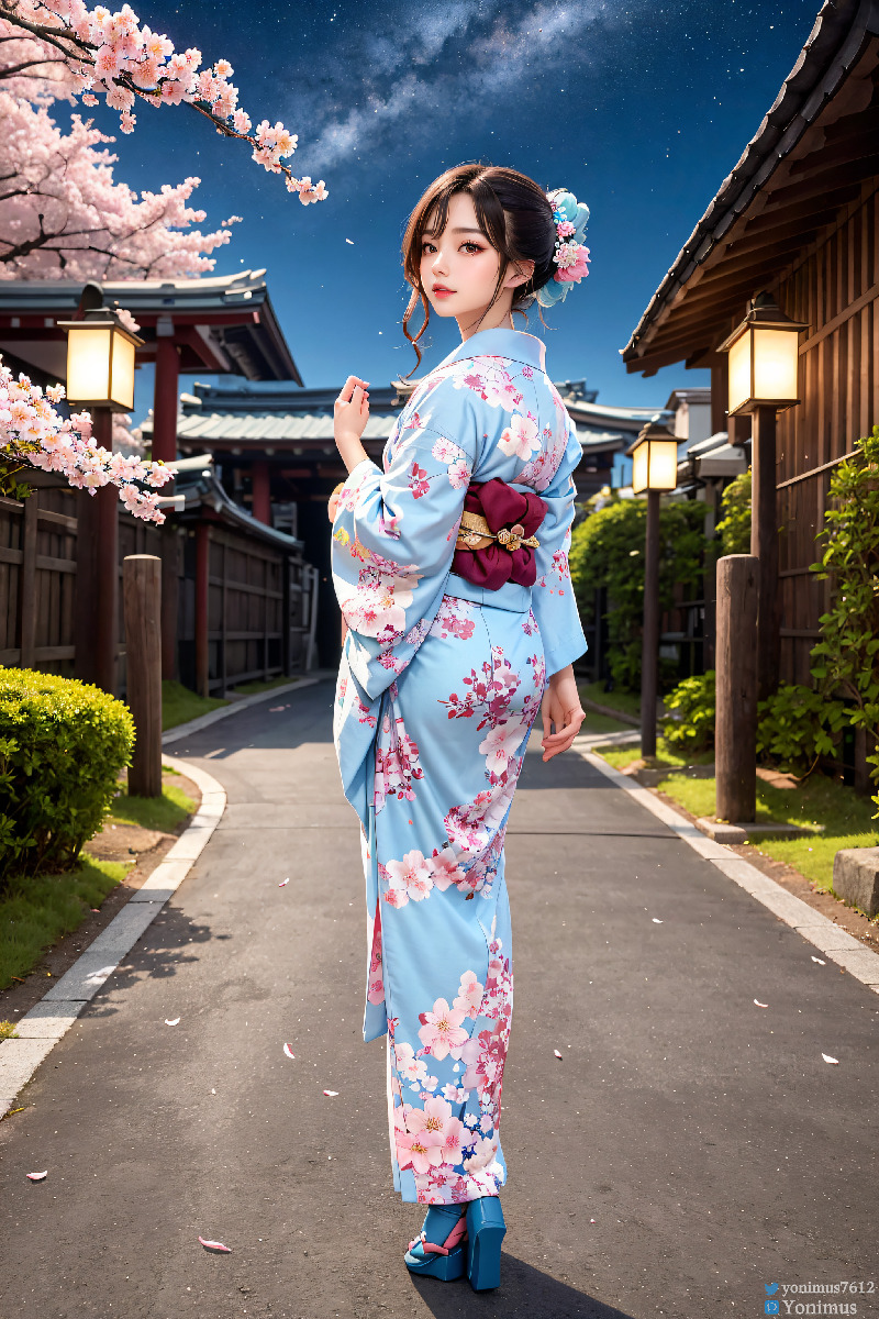 The beauty wears Kimono-第1章-图片38