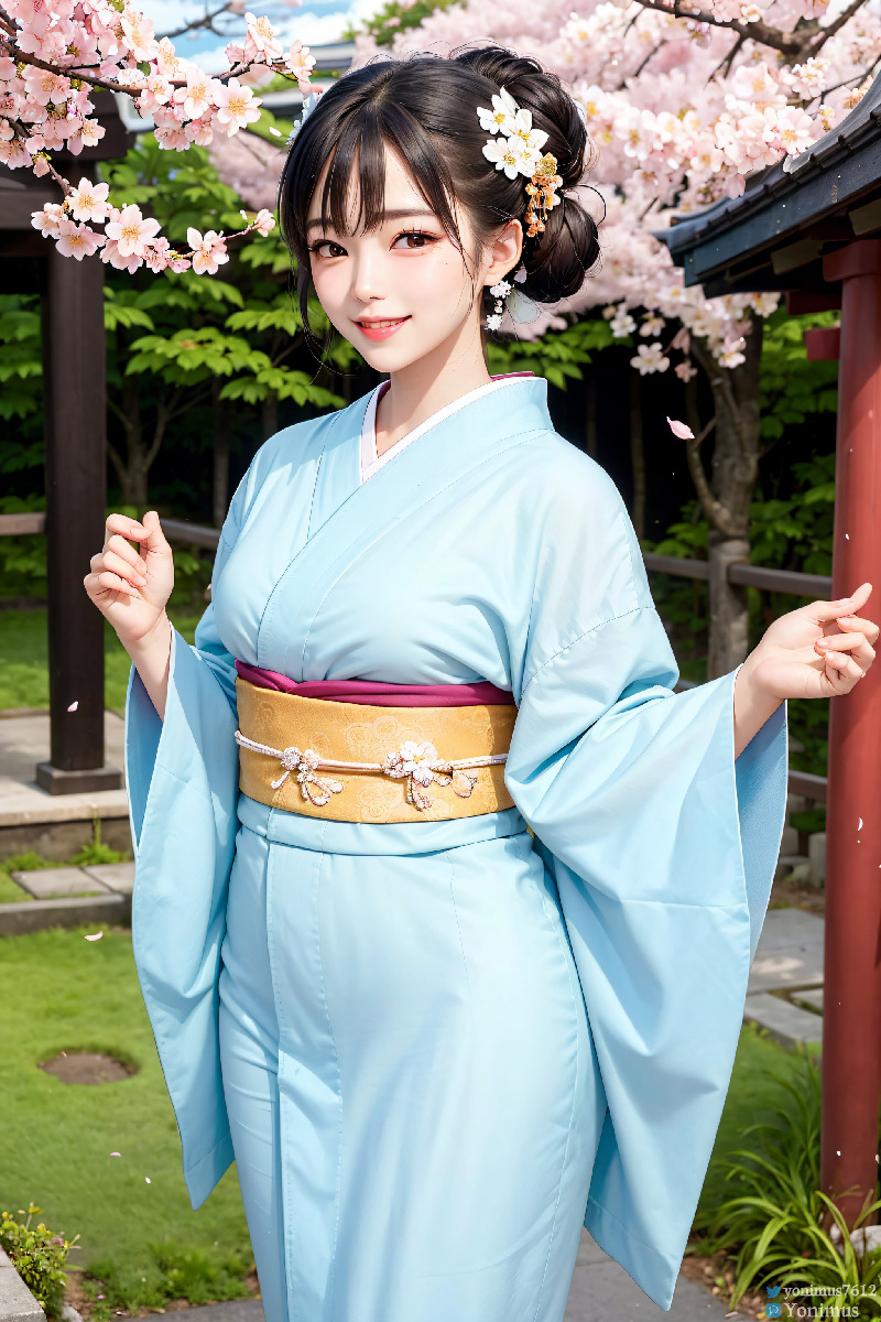 The beauty wears Kimono-第1章-图片41