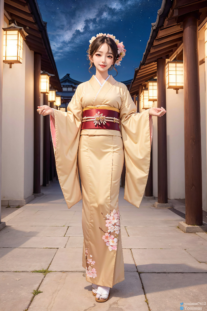 The beauty wears Kimono-第1章-图片43