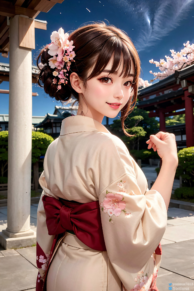 The beauty wears Kimono-第1章-图片46