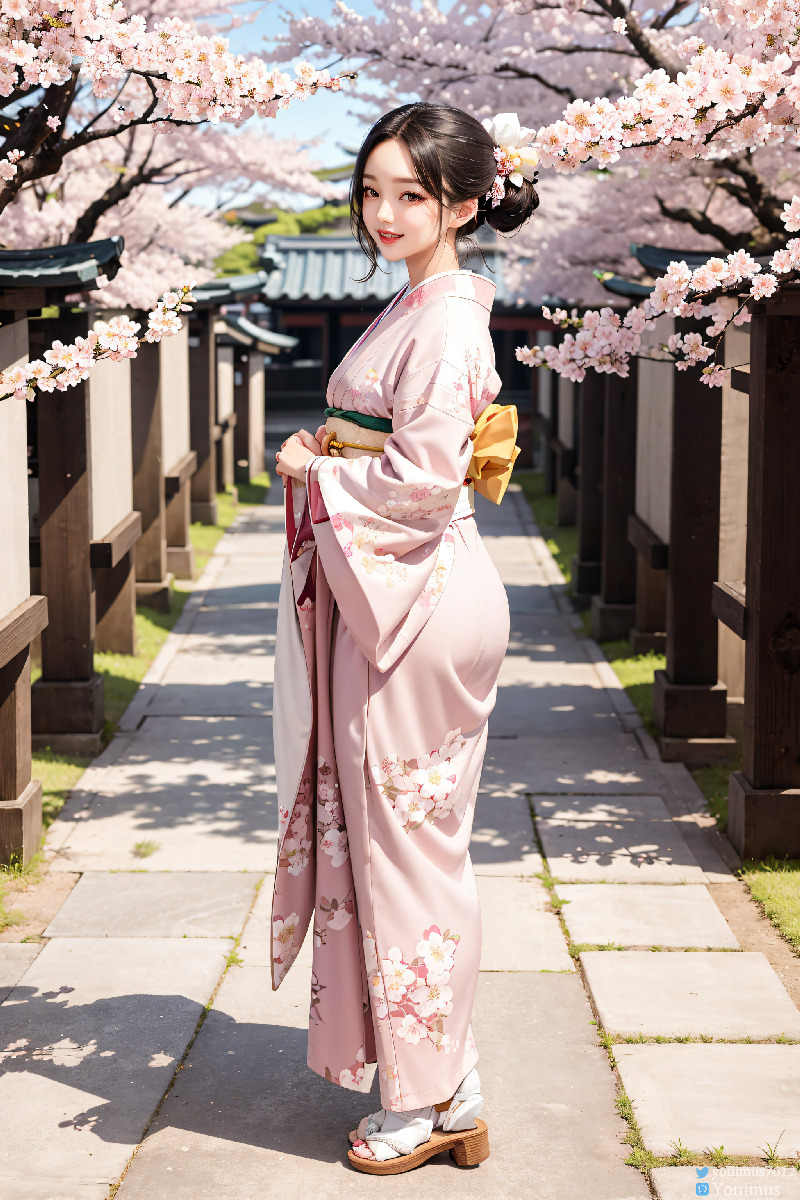 The beauty wears Kimono-第1章-图片45