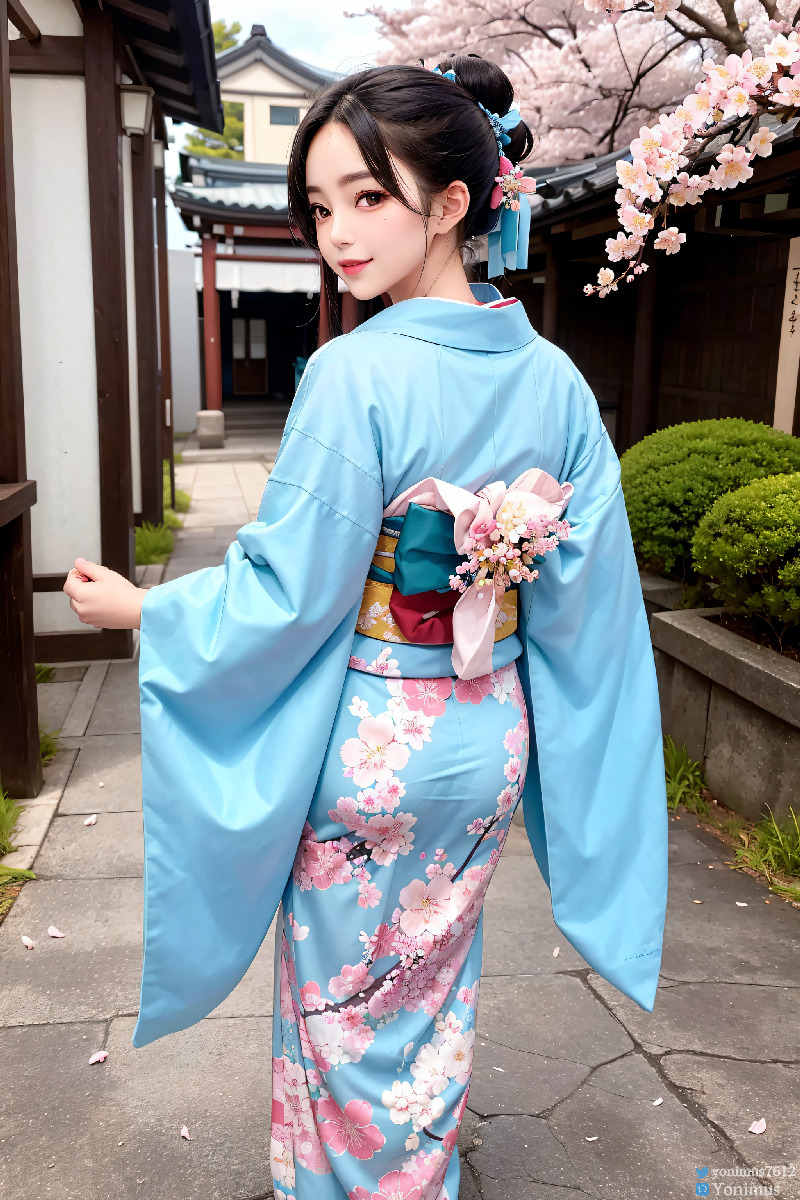 The beauty wears Kimono-第1章-图片48