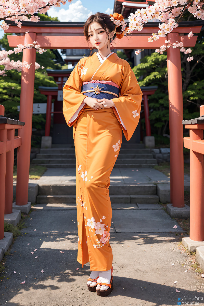 The beauty wears Kimono-第1章-图片50
