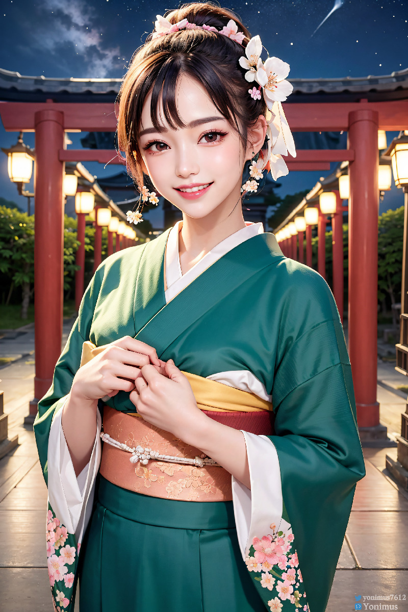 The beauty wears Kimono-第1章-图片54