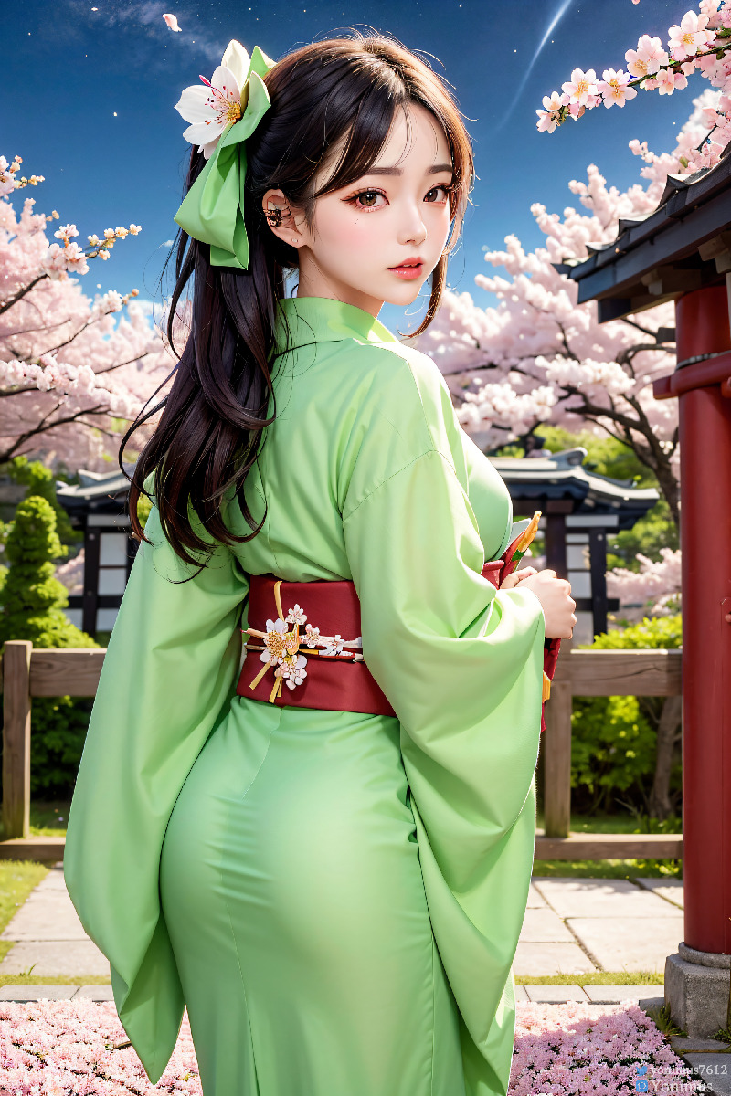 The beauty wears Kimono-第1章-图片61
