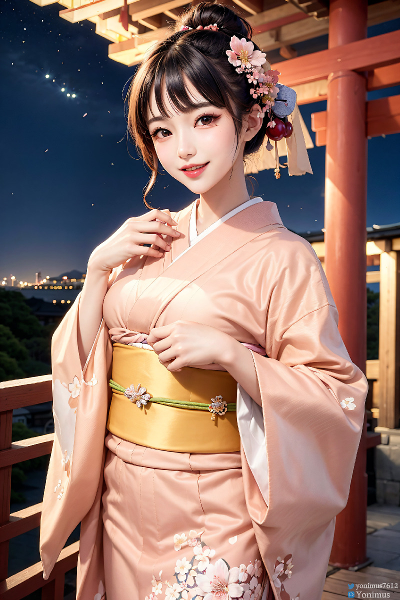 The beauty wears Kimono-第1章-图片60