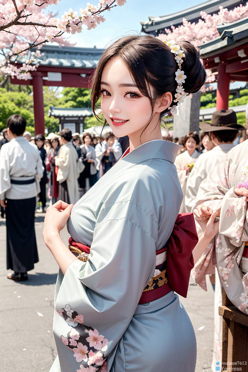The beauty wears Kimono-第1章-图片59