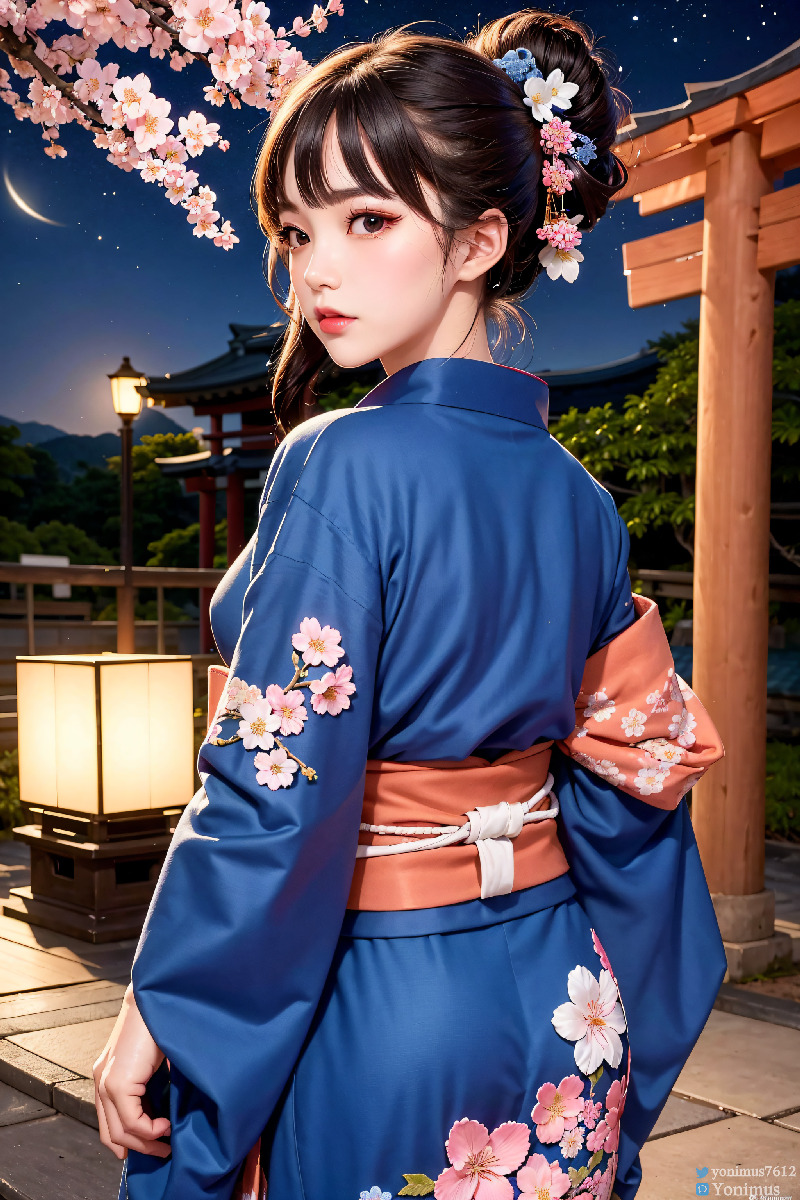 The beauty wears Kimono-第1章-图片68
