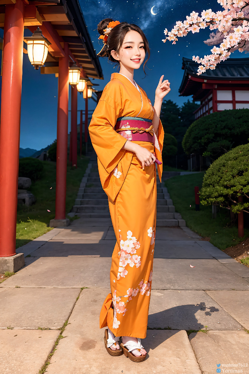 The beauty wears Kimono-第1章-图片69