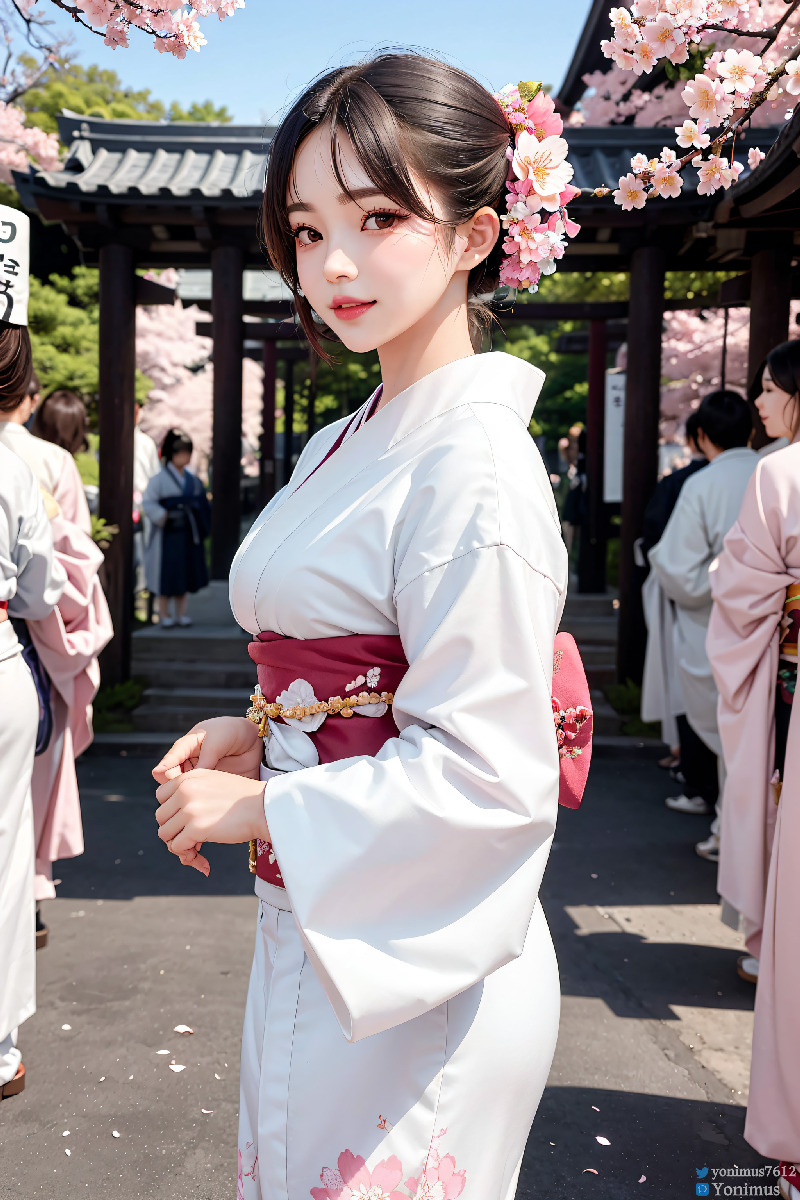 The beauty wears Kimono-第1章-图片71